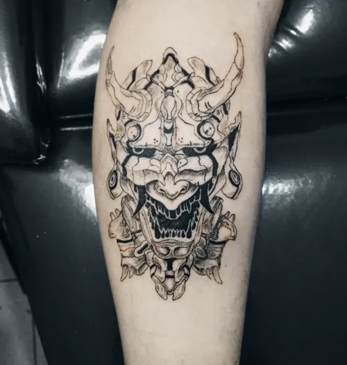 Máscara Samurai Hannya